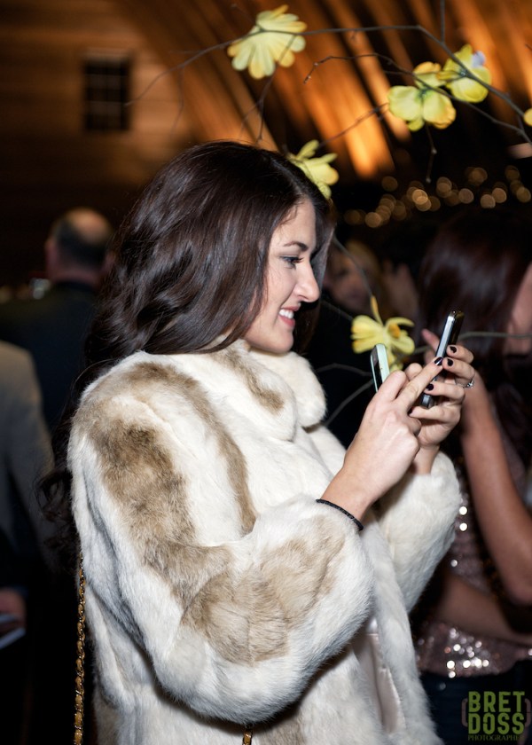 Gergana sending up to the minute news to VIVA HQ!