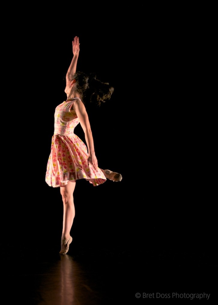Andrea Larreta in 'Real Gone' choreographed by Lauren Edson, costume by Tesee George image © Bret Doss