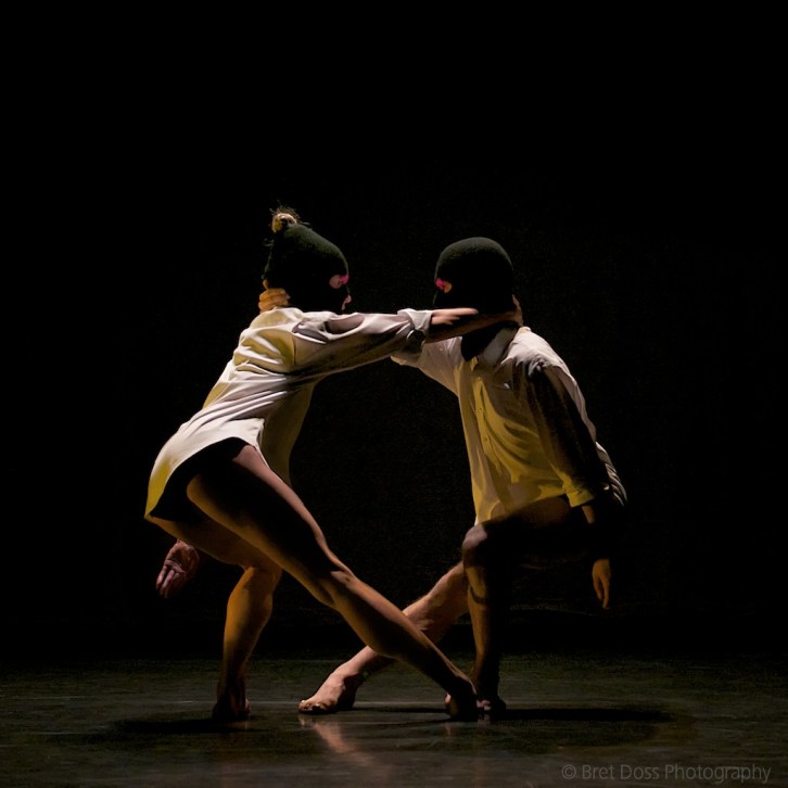 Philip Borunda & Marissa Quimby in 'Deciduous Urge' choreographed by Rainbow Fletcher, image © Bret Doss